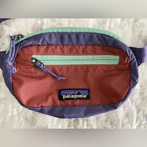 Patagonia Red and Purple Crossbody Bag
